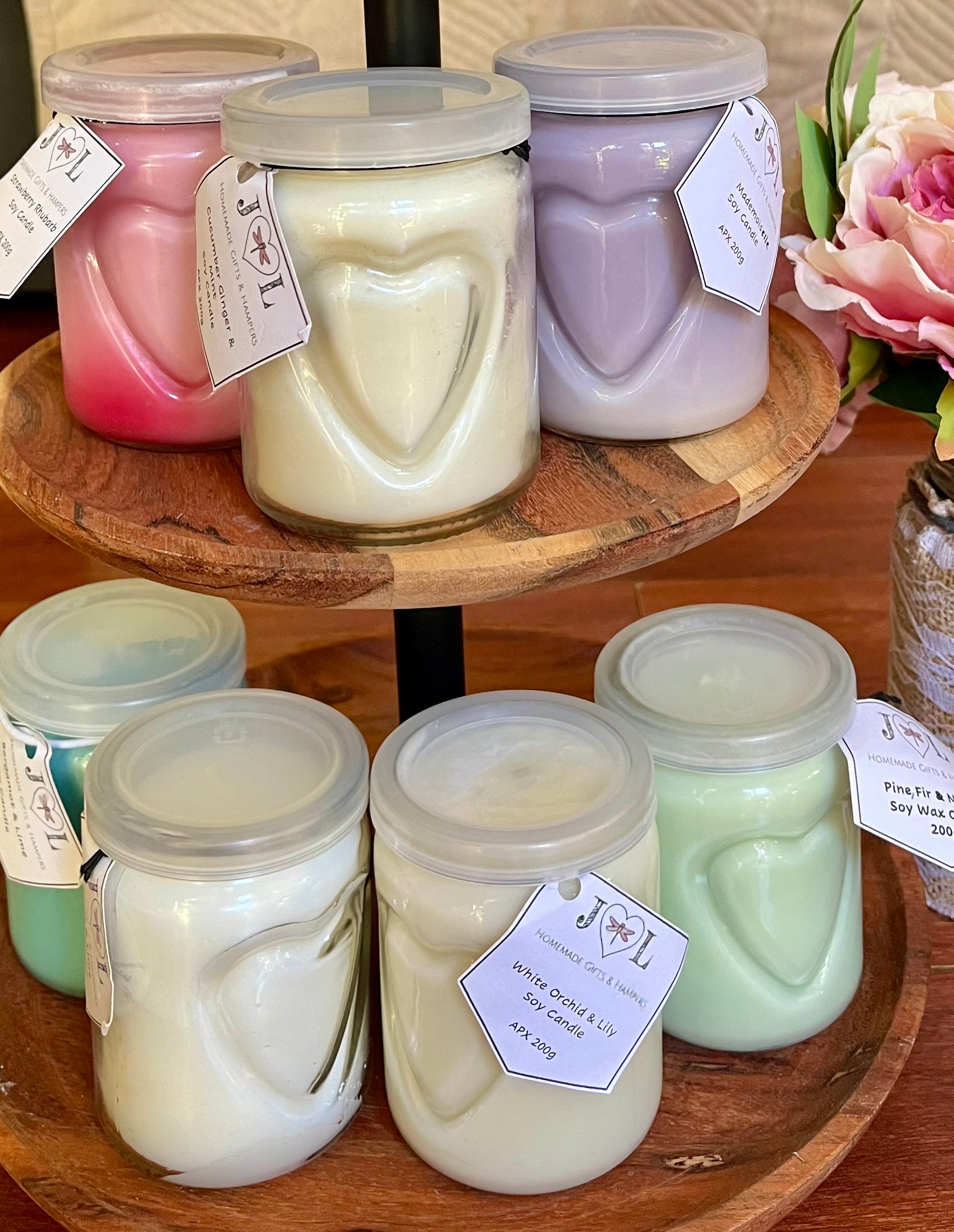 Heart 200g Soy Wax Candle