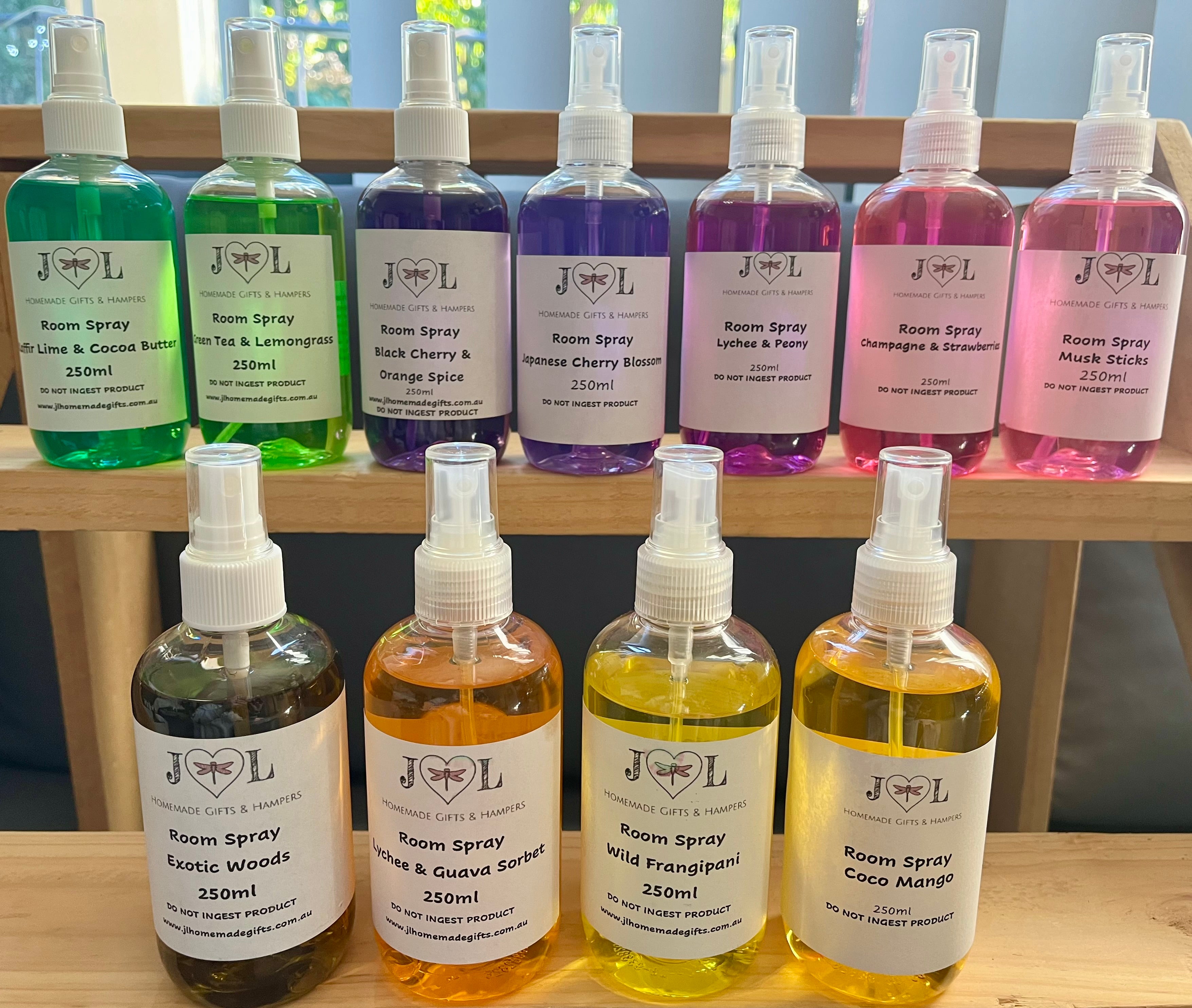 Room Sprays 250ml