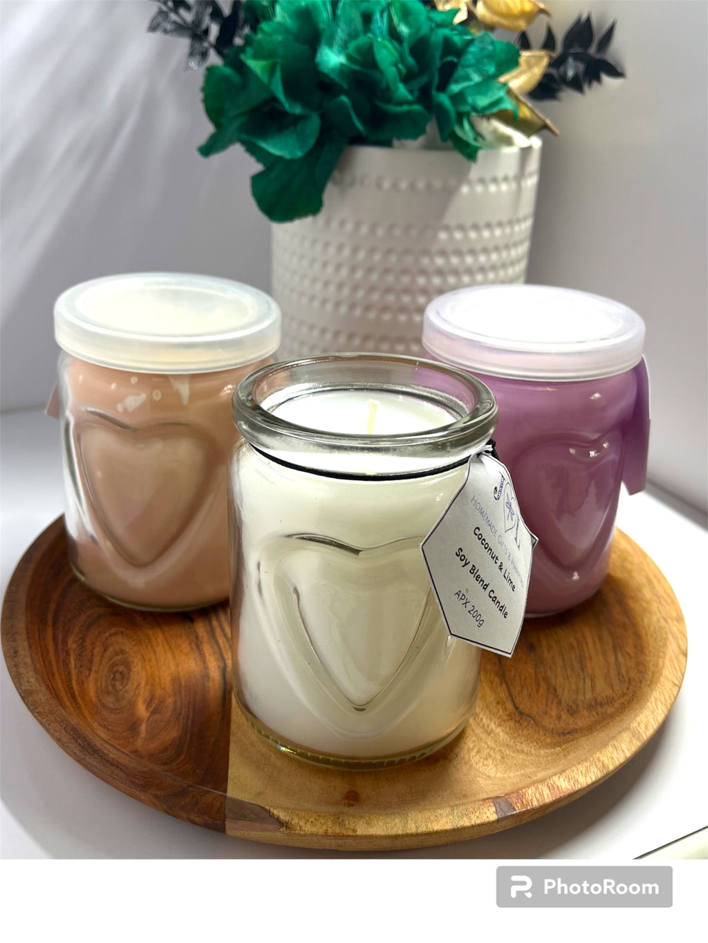 Heart 200g Soy Wax Candle